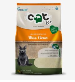 Areia-Catbio-Biodegradavel Areia Catbio Biodegradável 4 Kg - Max Clean