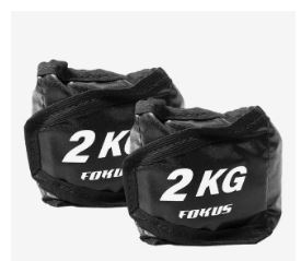 Par-Caneleira-2kg-Tornozeleira-De-Peso-Fitness Par Caneleira 2kg Tornozeleira De Peso Fitness