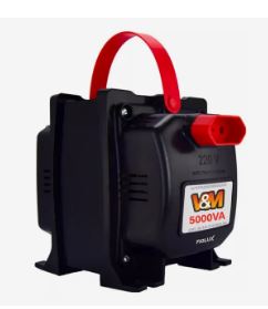 Transformador 5000VA Bivolt 127V ↔ 220V Potência Segura