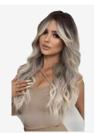 Peruca Big Wave Longa Encaracolada Feminina