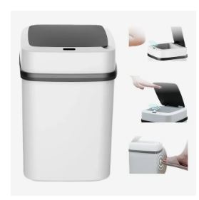 Lixeira com Sensor Automático Inteligente 13 Litros